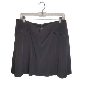 Title Nine Skirt Womens 10 (34x18) Gray Swingtastic Skort Shorts Golf Tennis